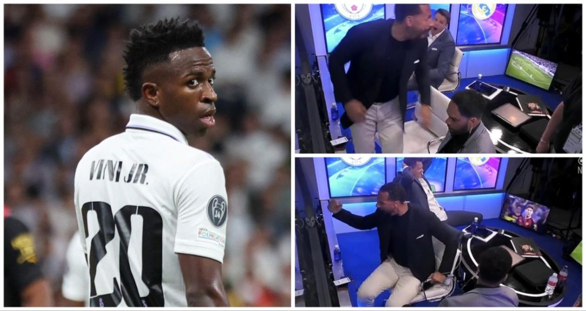 Rio Ferdinand’s Crazy Reaction To Vinicius Jr’s Goal Vs Man City