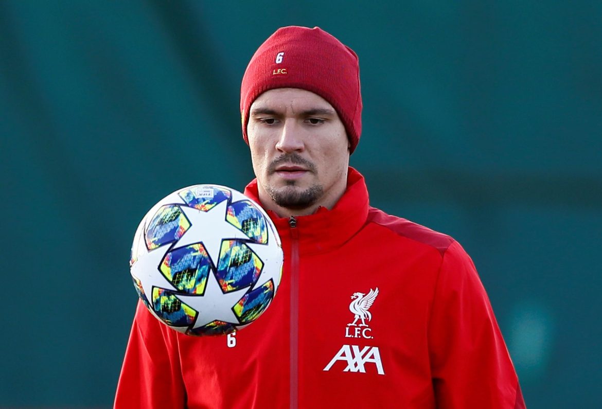 Liverpool’s Joe Gomez will have enjoyed Dejan Lovren’s poor Shrewsbury display
